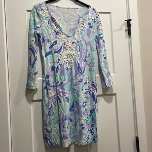 Lilly Pulitzer Marina dress - Lilac Nice Ink